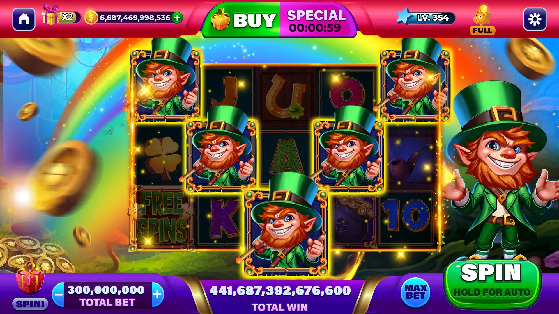 Clover Slots Epic Casino Games Screenshot 1