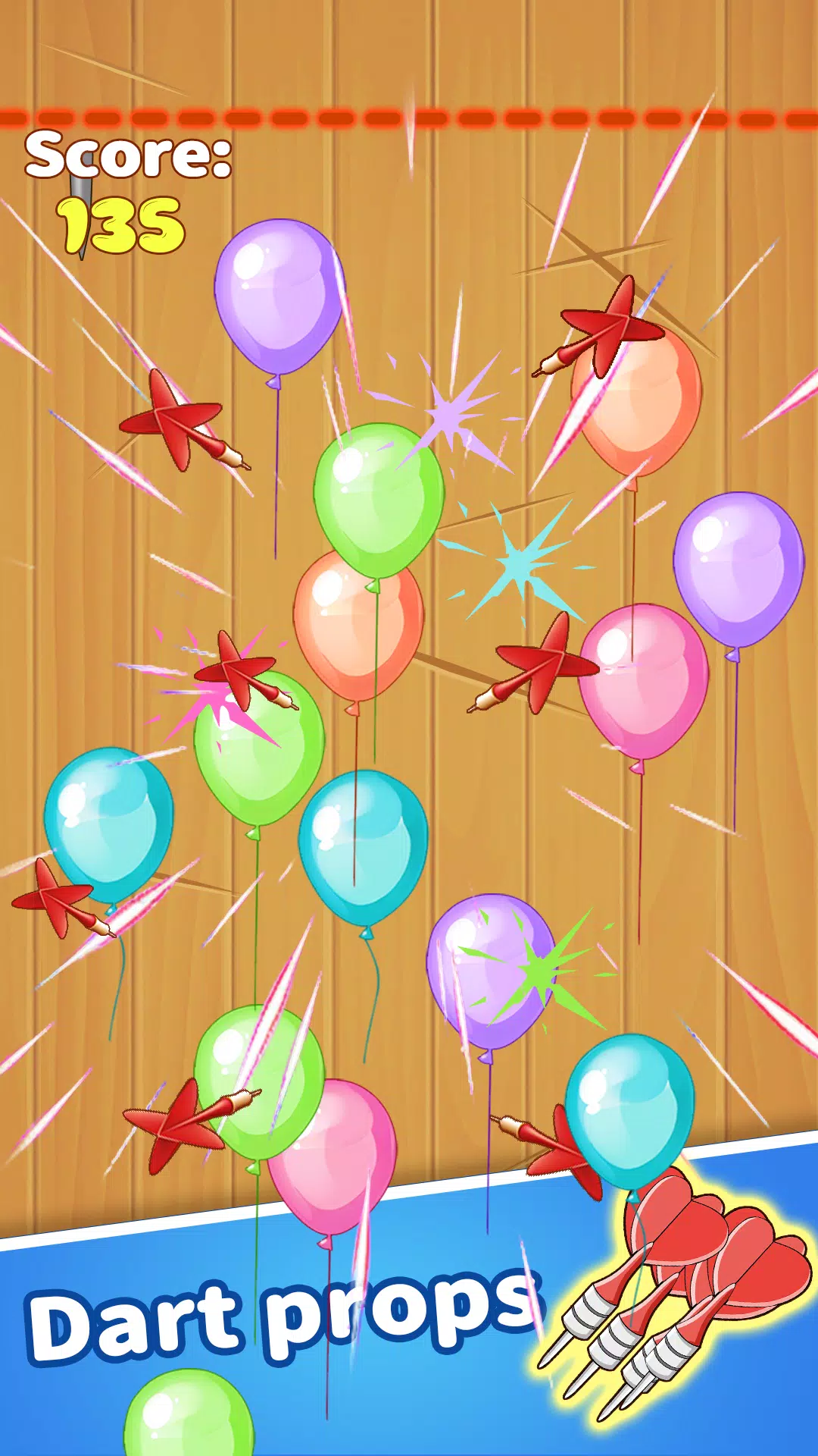 Crazy Breaking Balloons Скриншот 4