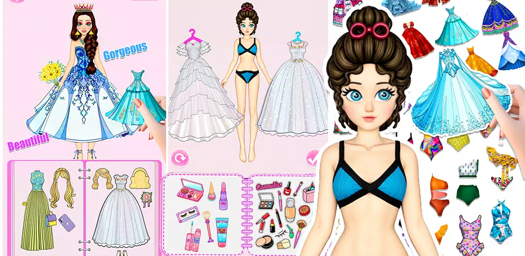 Paper Doll: Dress Up DIY Game Скриншот 1