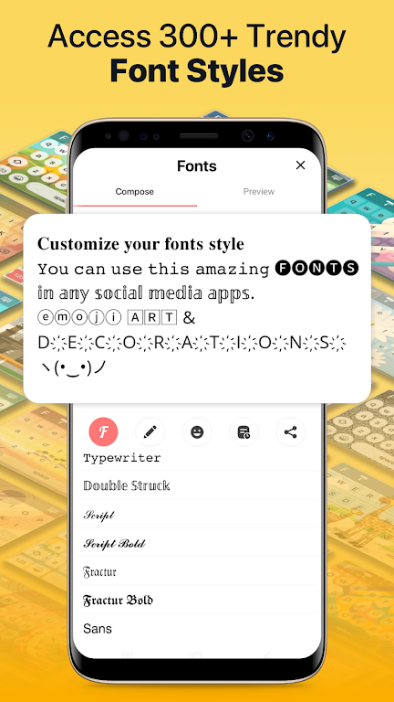 Font Changer Keyboard App Screenshot 2