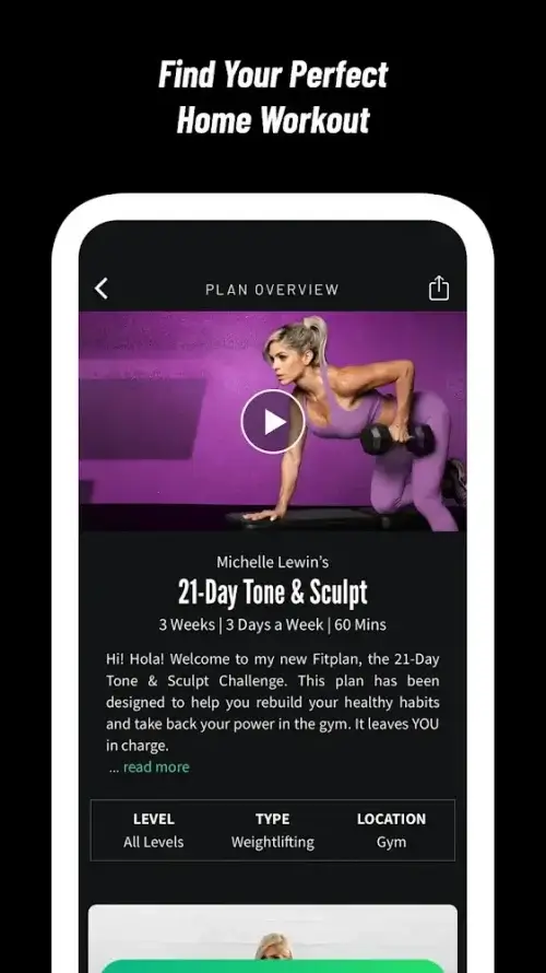 Fitplan: Entrenar con Atletas Captura de pantalla 2