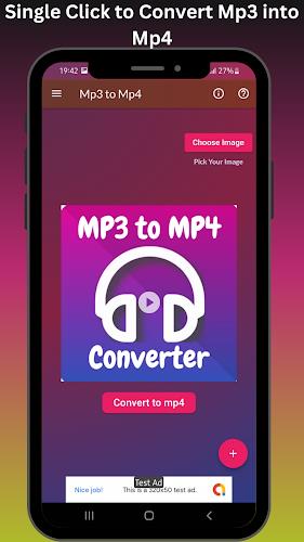 Mp3 to Mp4 Converter Captura de tela 3