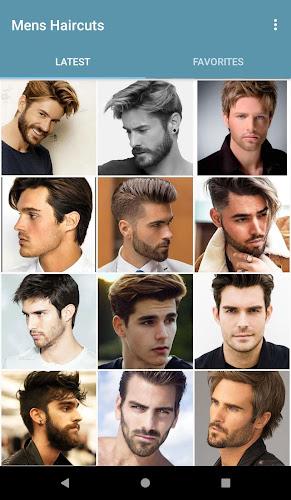 men’s long hairstyles 스크린샷 4