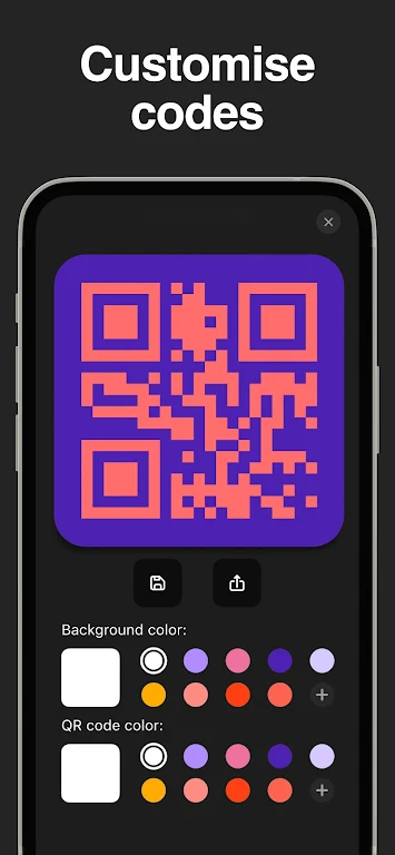 QR code Scanner & Creator Скриншот 2