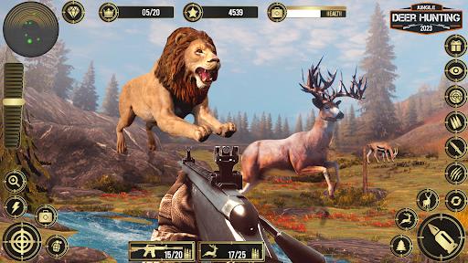 Jungle Deer Hunting Games 3D Screenshot 2