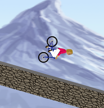 Corey (Downhill bike physics demo) Screenshot 3