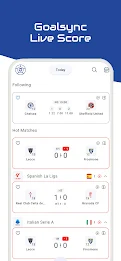 GoalSync - Live Sports Score Captura de pantalla 2