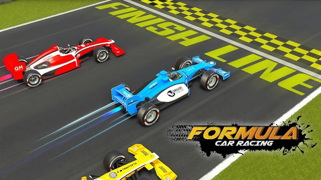 Formula Racing Game: Car Games Mod Captura de pantalla 1