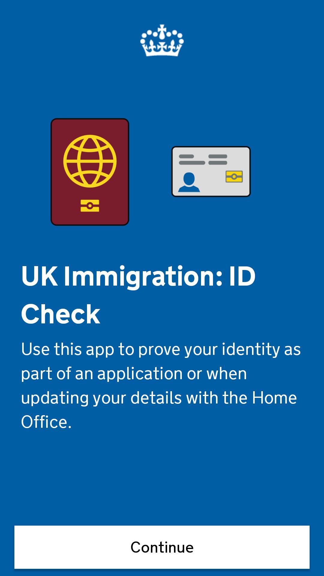 UK Immigration: ID Check Screenshot 1