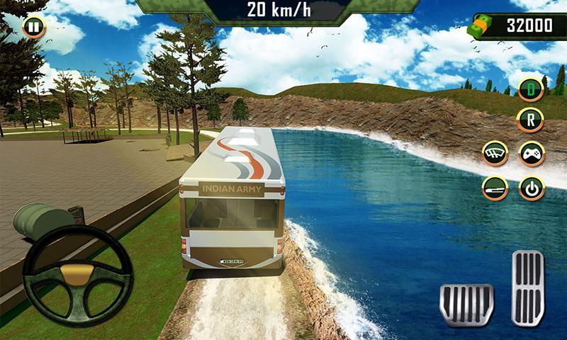 Army Bus Driving Simulator应用截图第2张