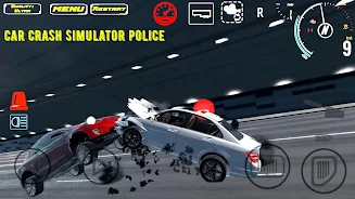 Car Crash Simulator Police スクリーンショット 2