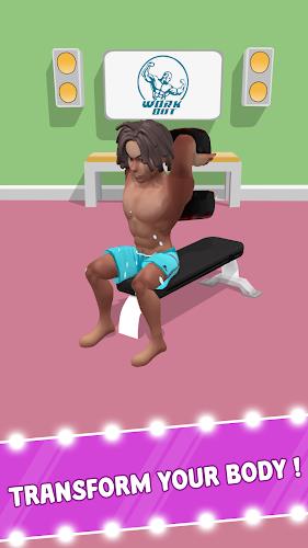 Idle Workout Fitness: Gym Life Screenshot 2