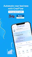 CredFlow- Tally/Busy on mobile Capture d'écran 1