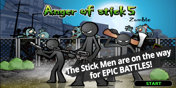 Anger of stick 5 : zombie Captura de pantalla 1