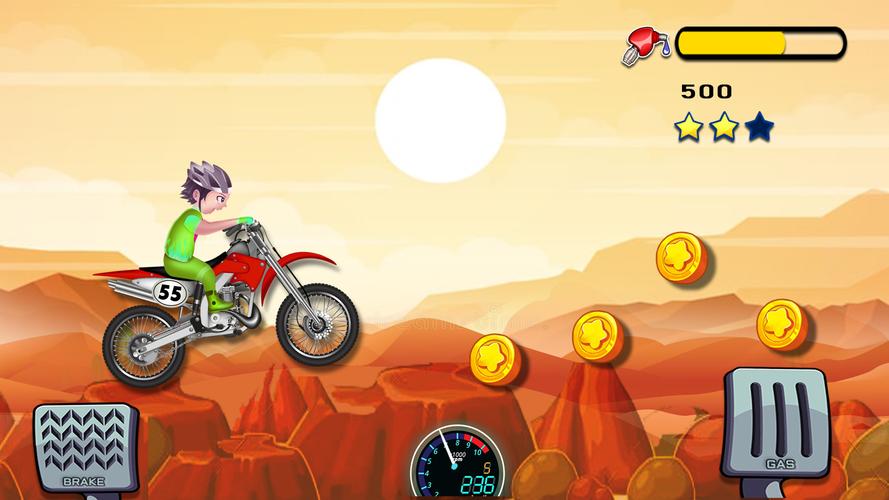 Bike Hill Racing Captura de tela 4