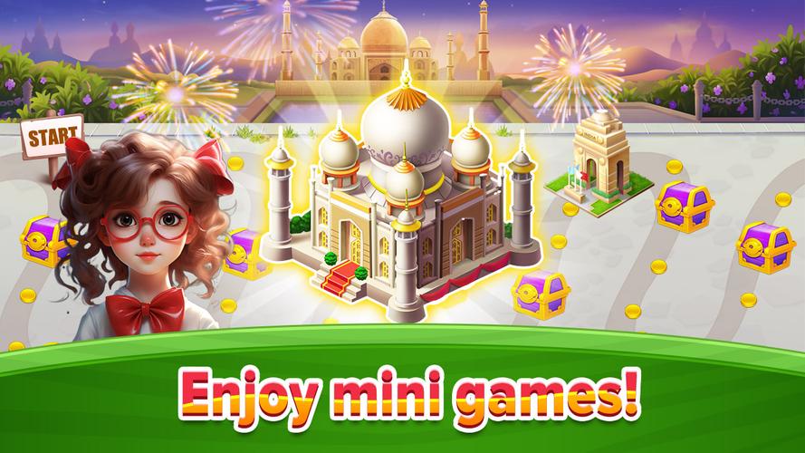 TriPeaks Solitaire Flowers स्क्रीनशॉट 3