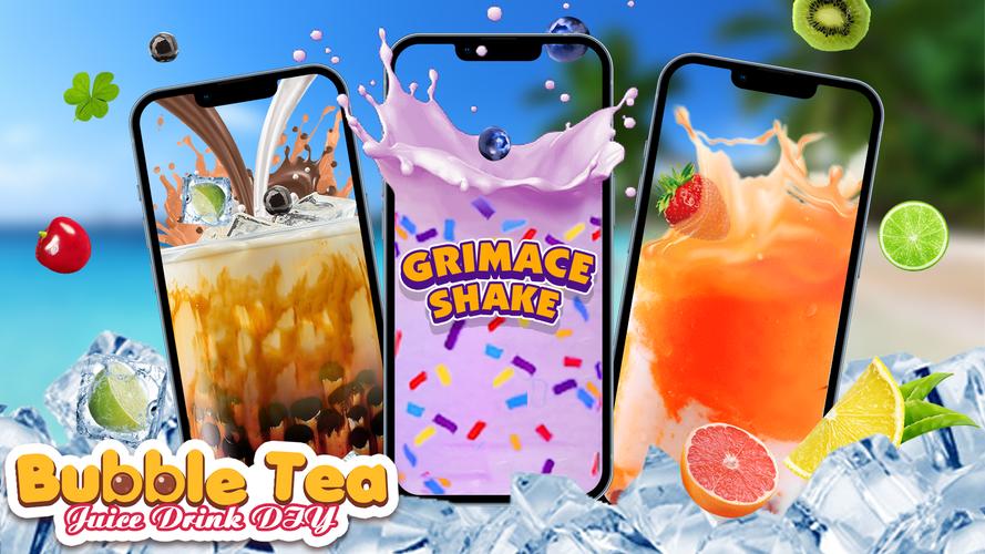 Boba Grimaces Shake Bubble Tea स्क्रीनशॉट 1
