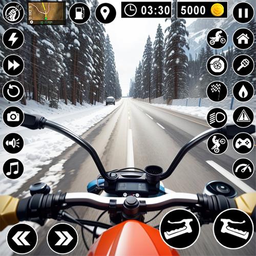 Bike Racing 3D: Moto Bike Game スクリーンショット 1