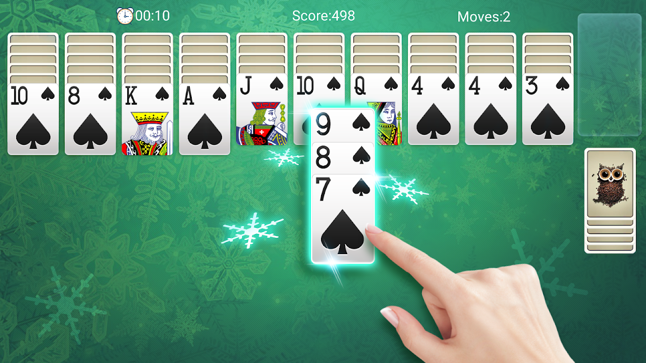 Spider Solitaire Classic Game Screenshot 3