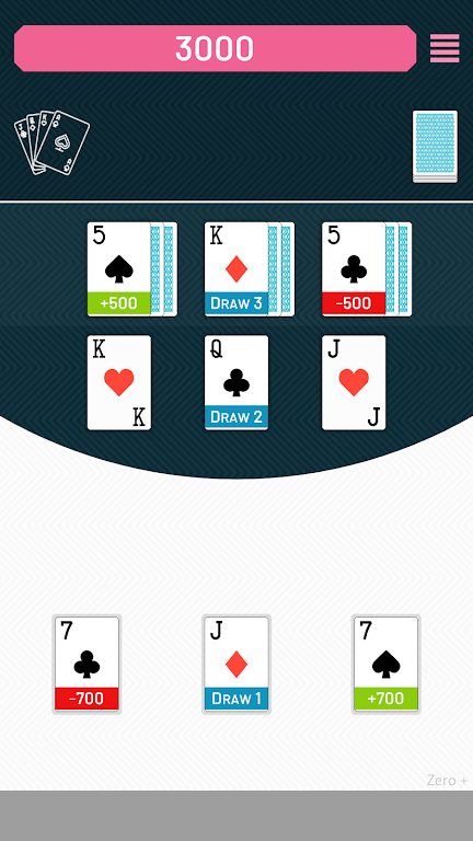 9-Draw: Poker Solitaire Puzzle Captura de pantalla 2