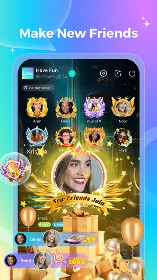 Wyak-Voice Chat&Meet Friends應用截圖第2張