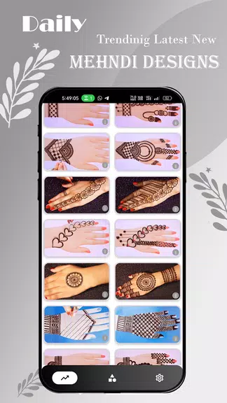 Mehndi Design 2024 : Henna Art स्क्रीनशॉट 2