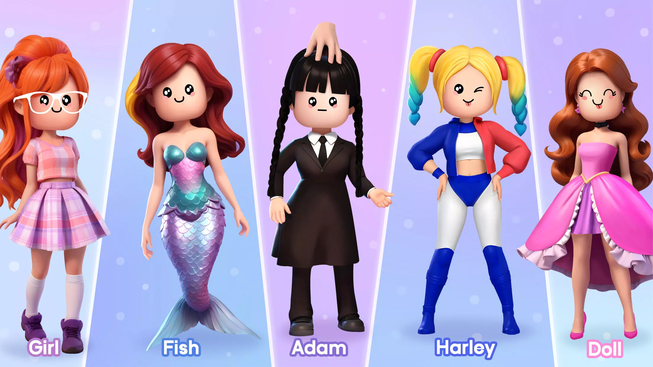 Fashion Doll Dress Up Show Скриншот 1