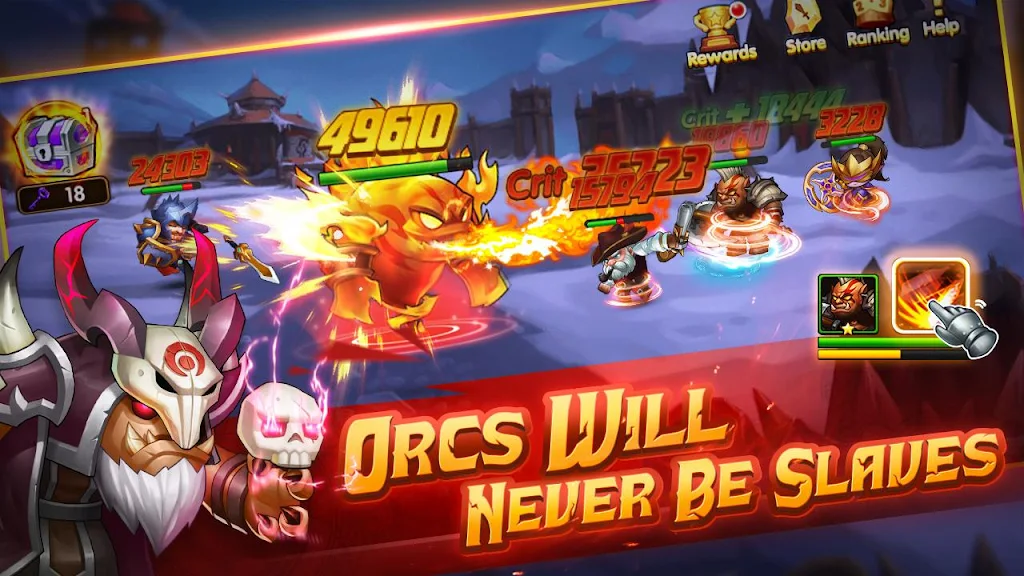 Magic Orcs: Free Battle RPG Screenshot 4