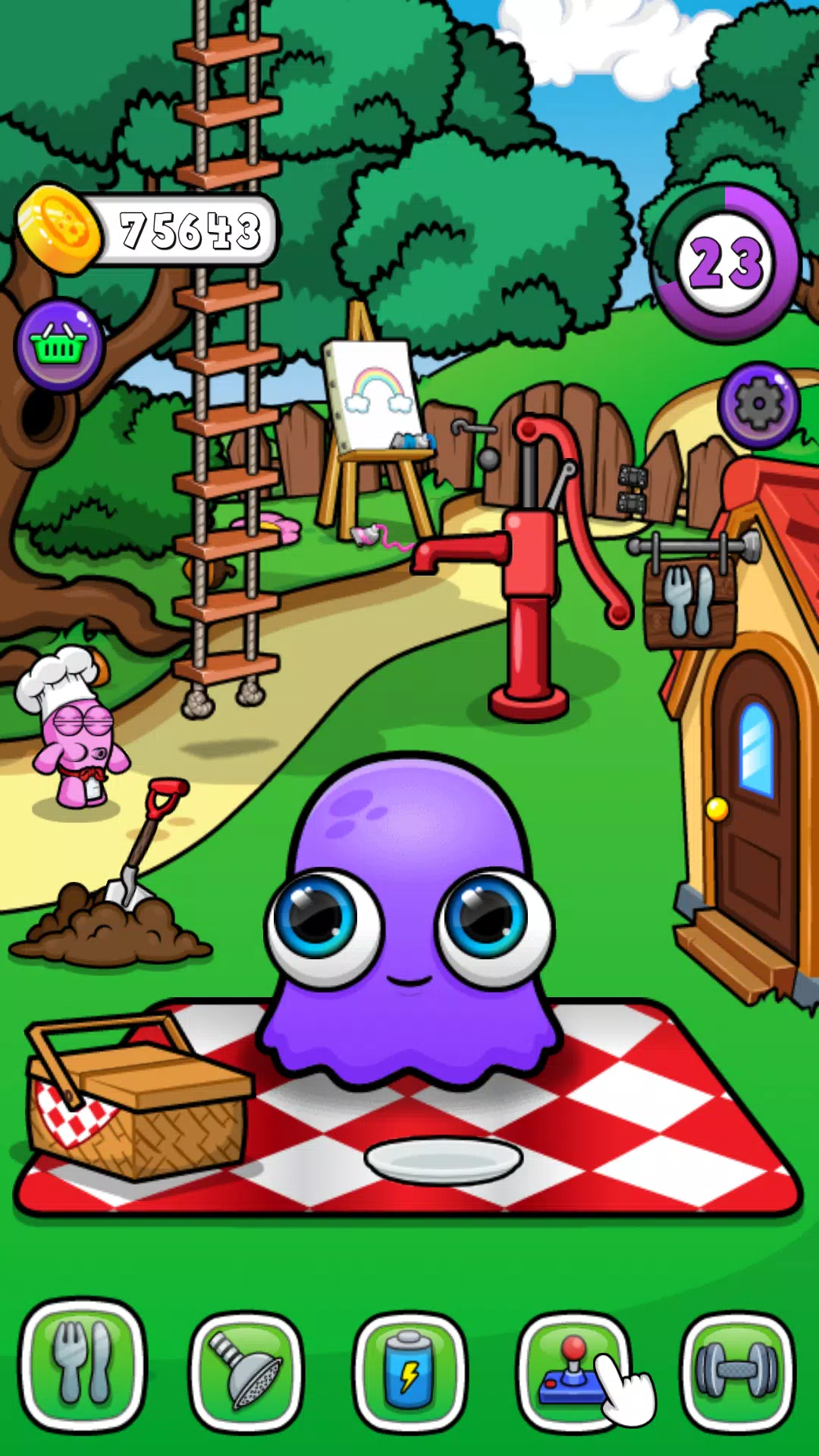 Moy 7 - Virtual Pet Game Screenshot 1