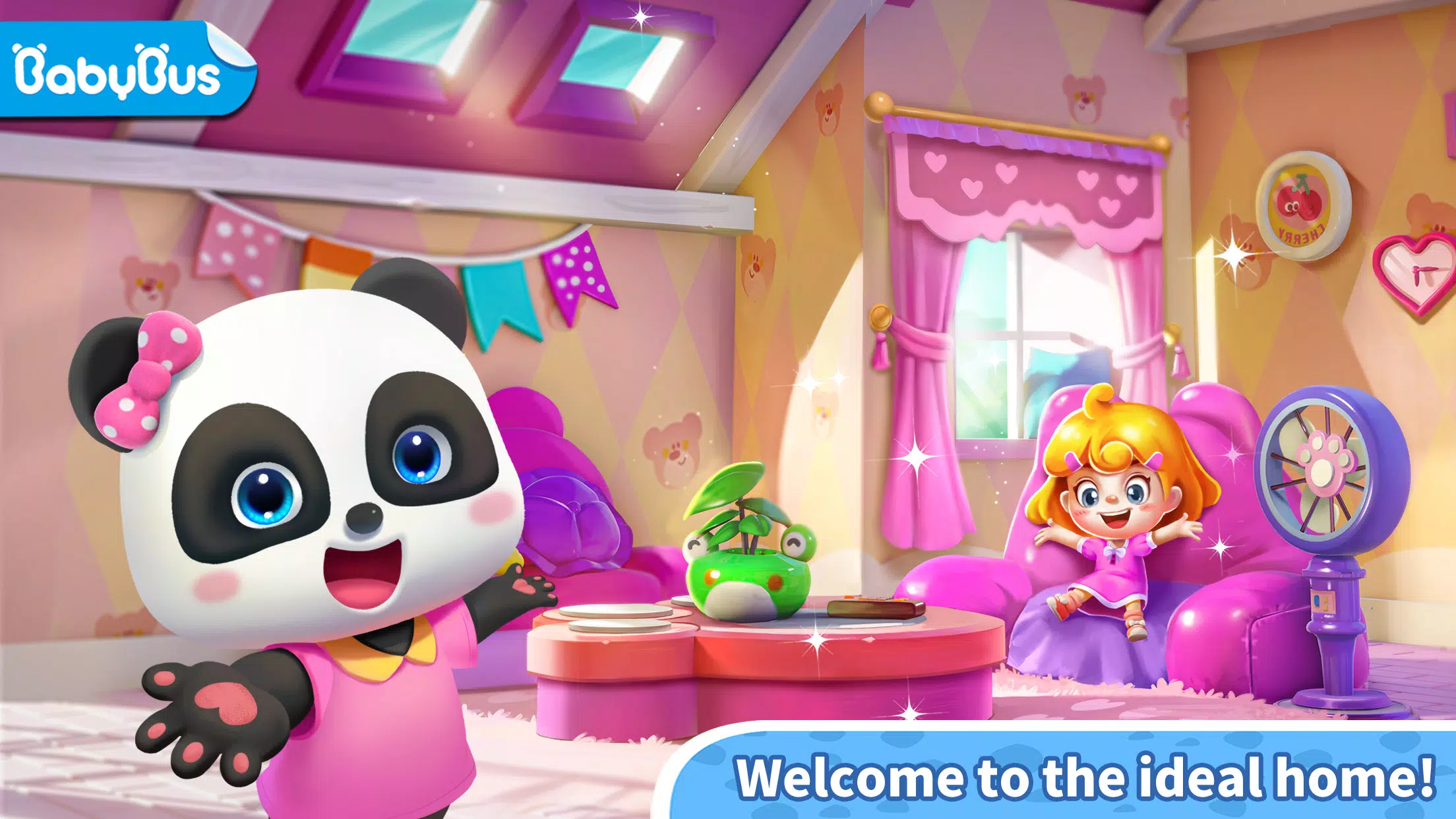 Panda Games: Town Home Captura de tela 1
