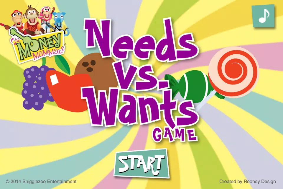 Money Mammals ® Needs vs Wants スクリーンショット 1