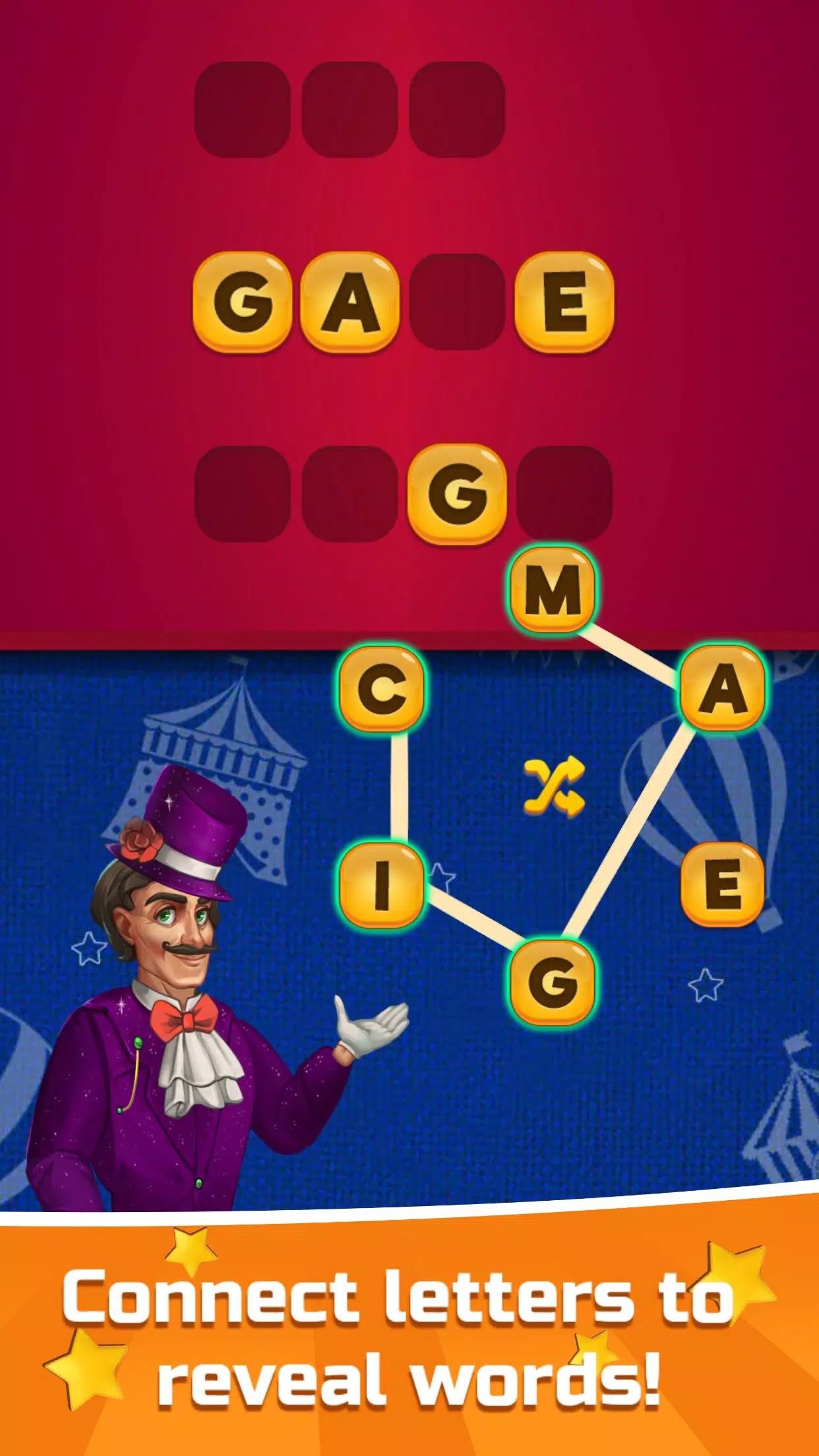 Circus Words: Magic Puzzle 스크린샷 3