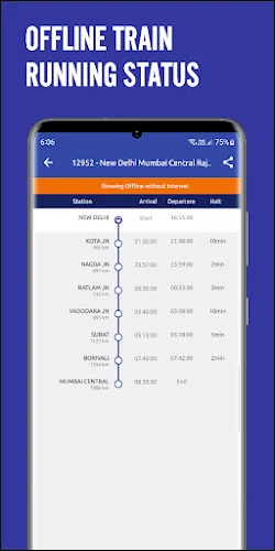 Mobile IRCTC Ticket Booking Screenshot 4