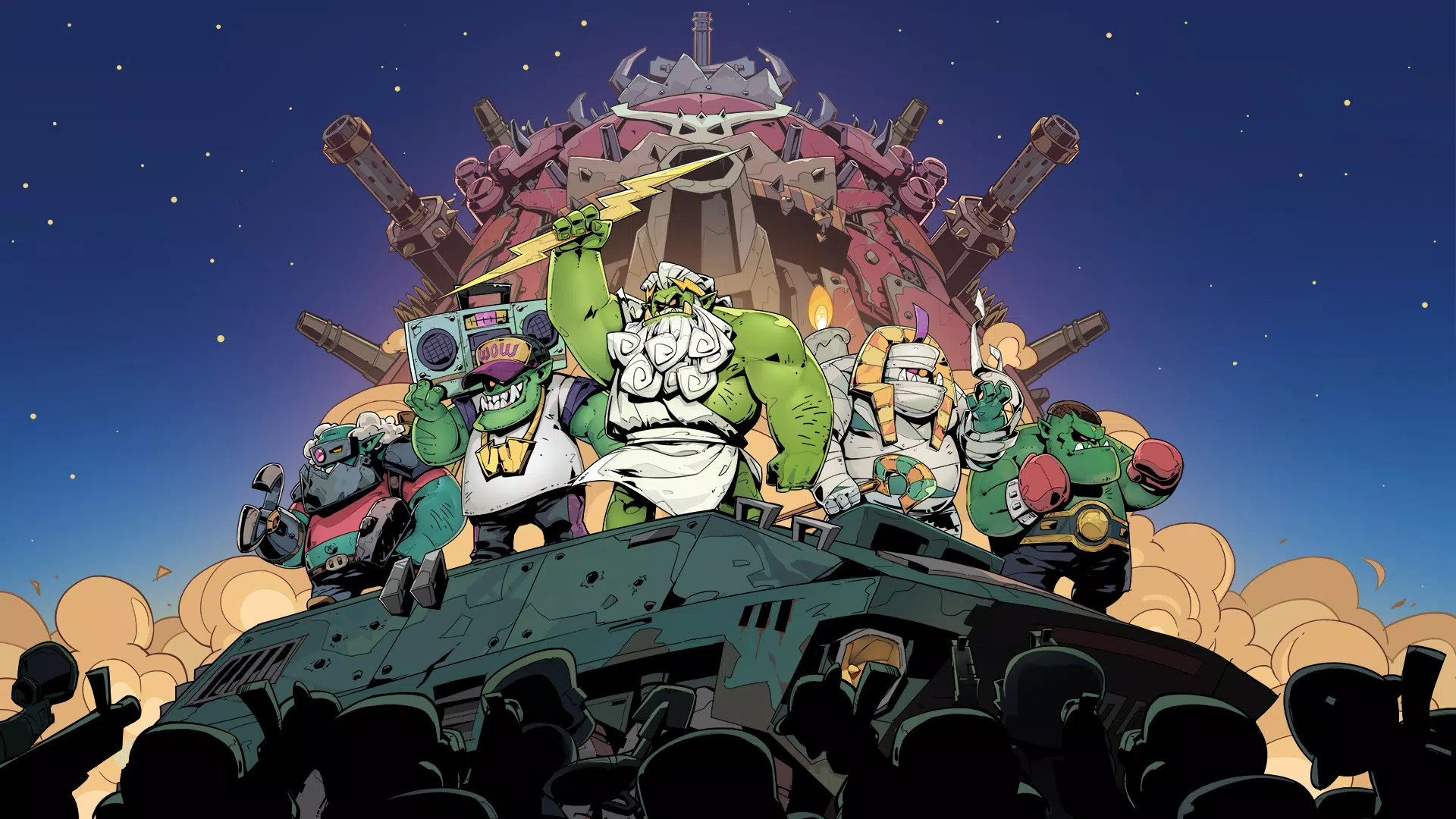 BIG BOOM - ORKS’ MOVING CASTLE Captura de tela 2