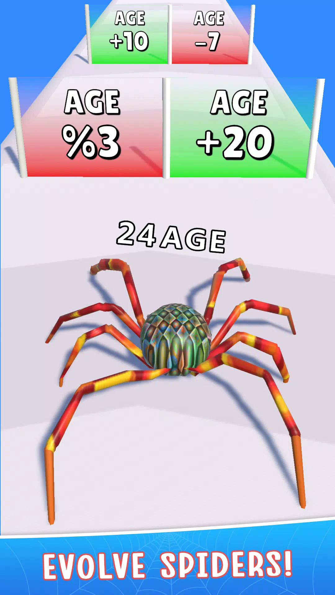 Spider Run: Spider Evolution Скриншот 1