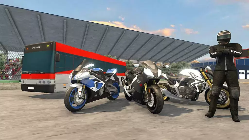 Bike VS Bus Racing Games应用截图第2张