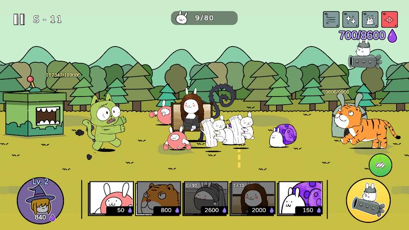 Battle! Bunny : Tower Defense Screenshot 4