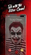 Killer Clown Simulated Call Captura de pantalla 2