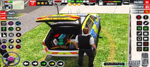 Police Car Game Police Sim 3D Скриншот 3