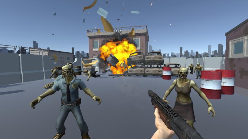 Zombie Shooting 3D Offline 스크린샷 2