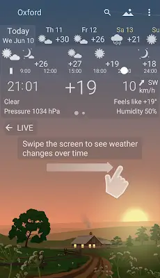 YoWindow Weather Captura de tela 3