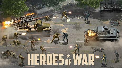 Heroes of War: Idle army game应用截图第1张