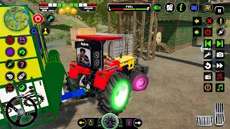 Tractor Game 3D Indian Tractor Скриншот 2