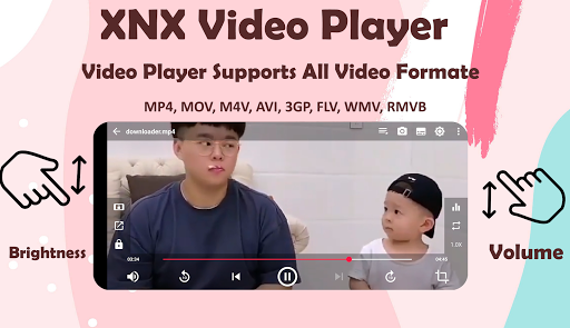 XNX Video Player - XNX Video Player HD Captura de tela 1