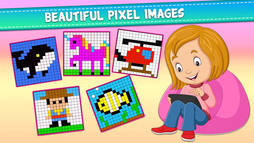 Pixel Art Coloring Games Capture d'écran 1