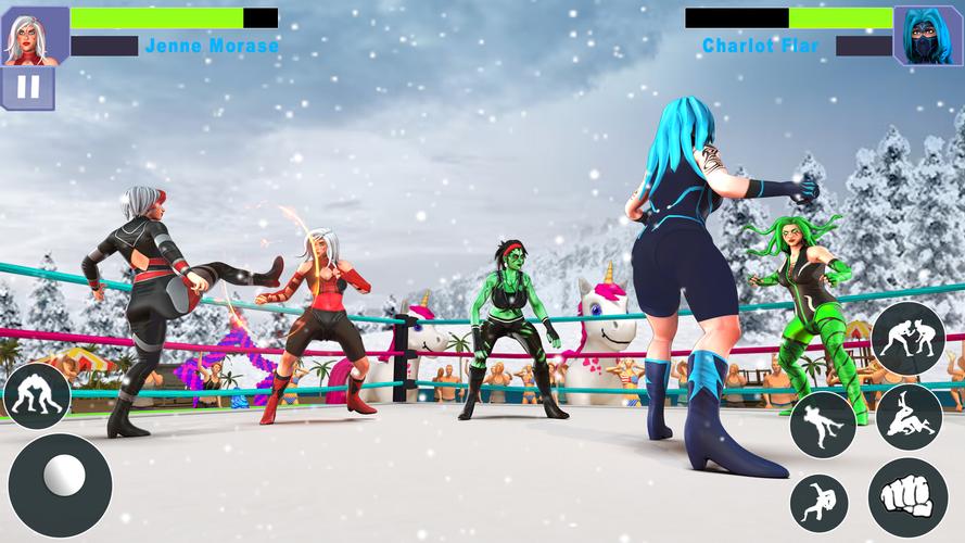 Bad Girls Wrestling-Spiel Screenshot 4