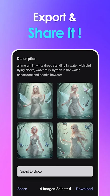 Vivid AI: AI Image Generator应用截图第1张