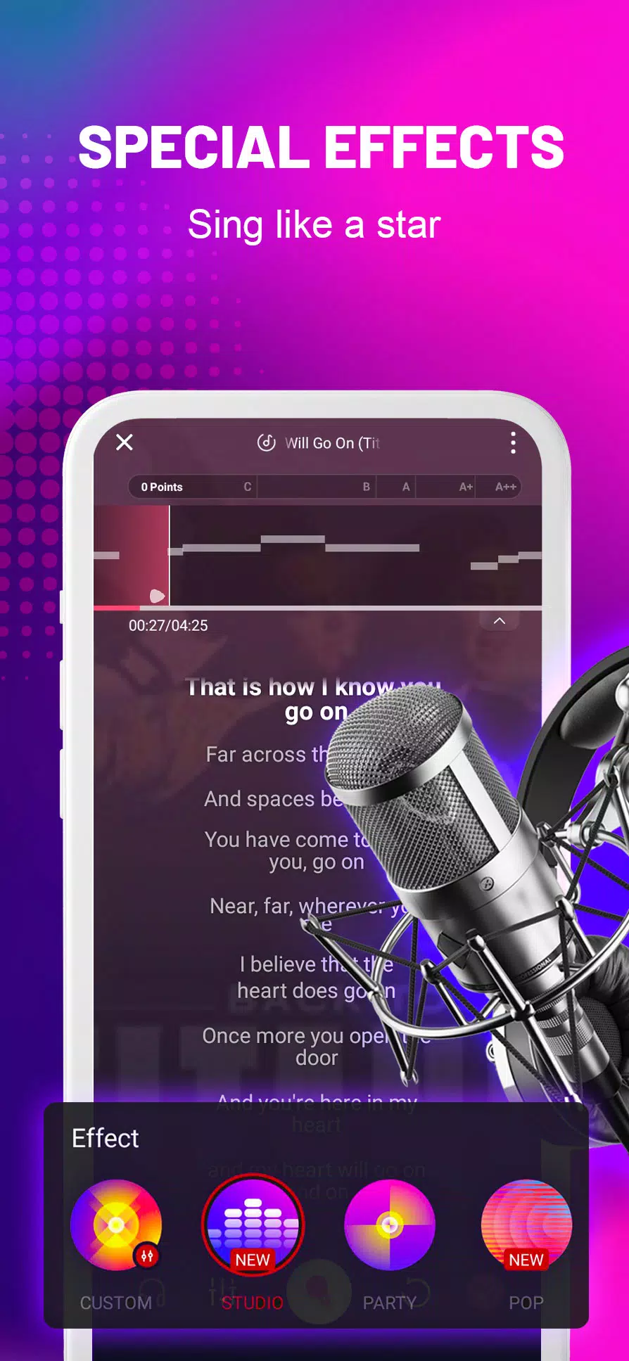 StarMaker: Sing Karaoke Songs Screenshot 1