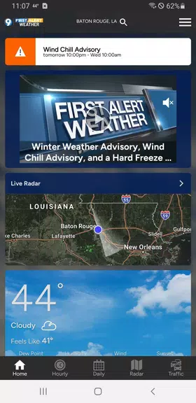 WAFB First Alert Weather Capture d'écran 1