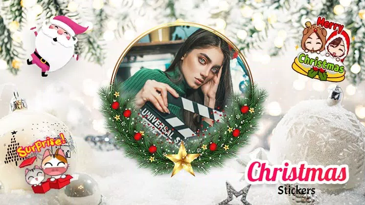 Christmas Photo Frames, Editor Captura de pantalla 2